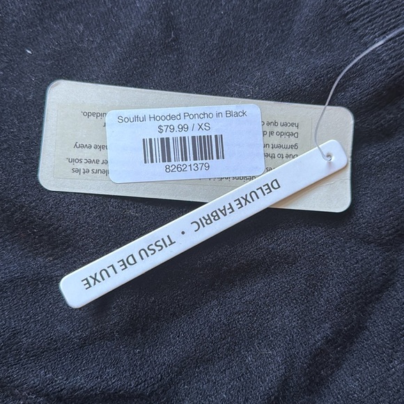 RD Style Soulful Hooded Poncho - Picture 3 of 5